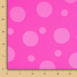 Jacquard Lunares Fucsia - Ribes y Casals