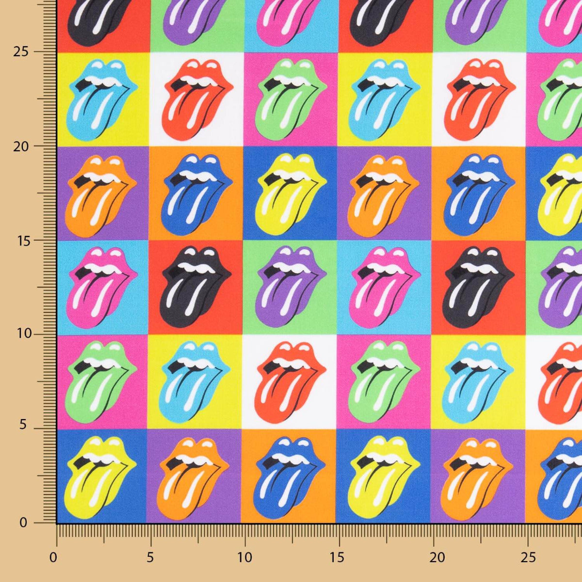 Popelín Algodón Rolling Pop Art - Ribes y Casals