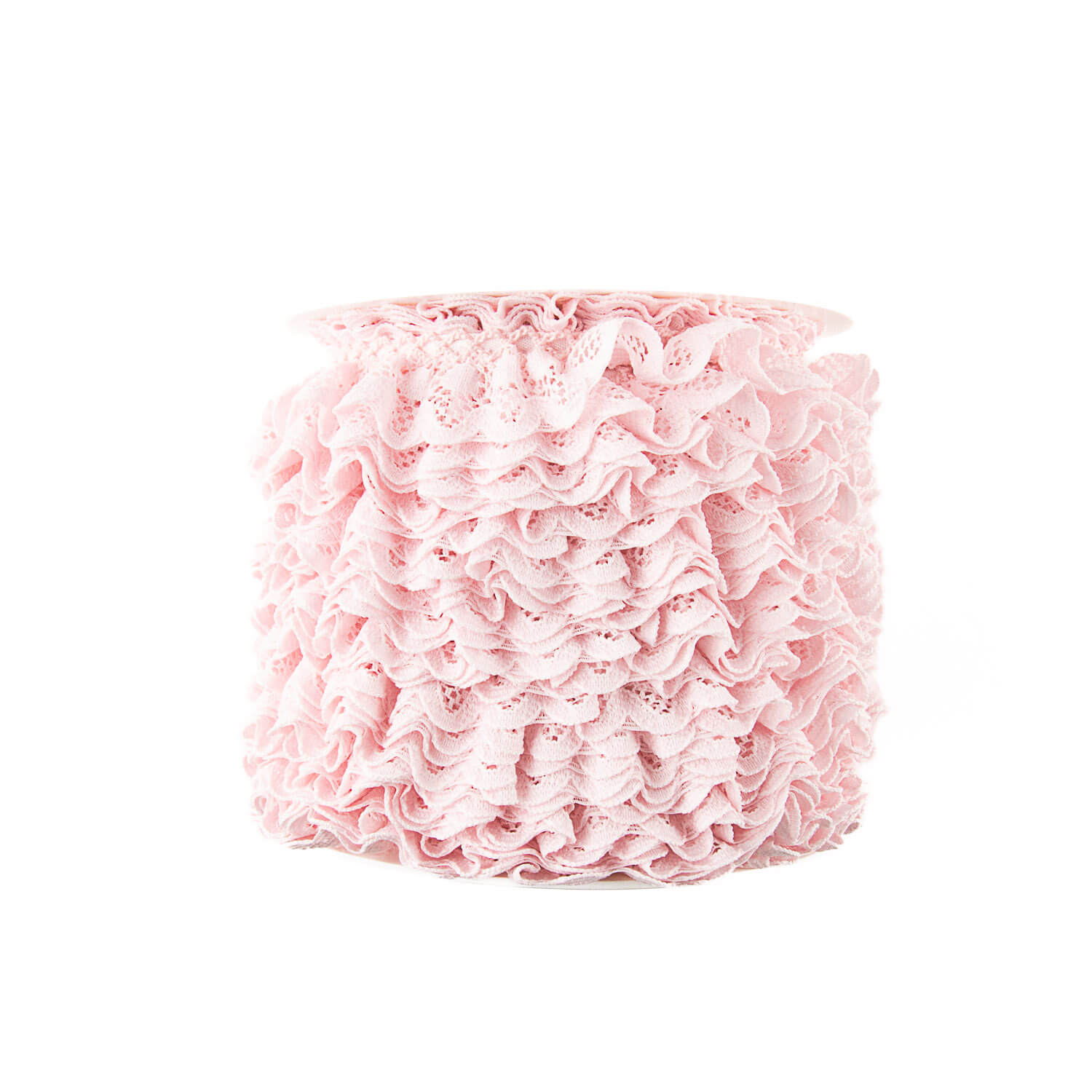 Tira de Puntilla Rosa Suave 22 mm - Ribes y Casals