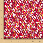 Popelín Círculos Rojo - Ribes y Casals