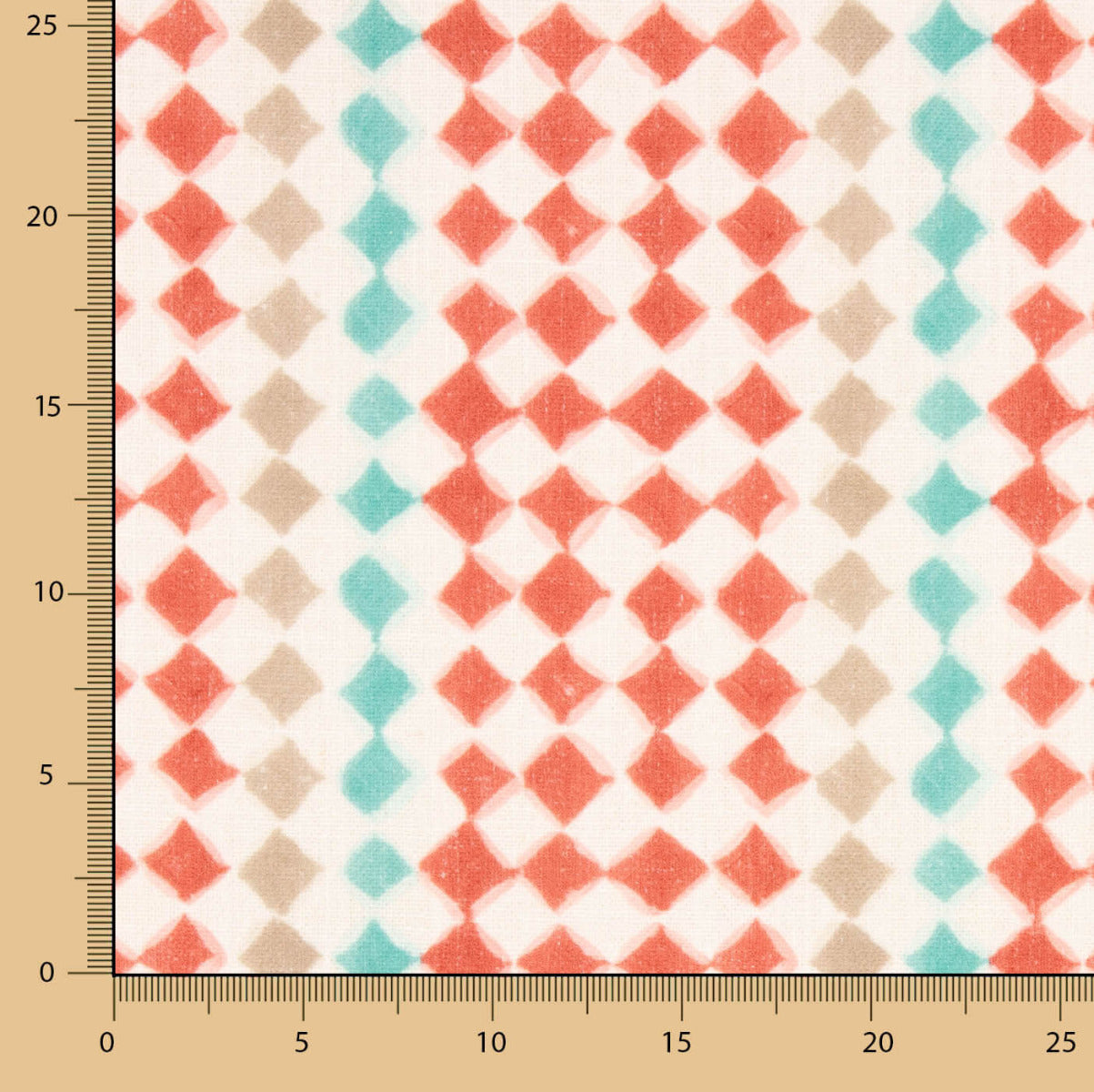 Lona Mosaico Rojo - Ribes y Casals