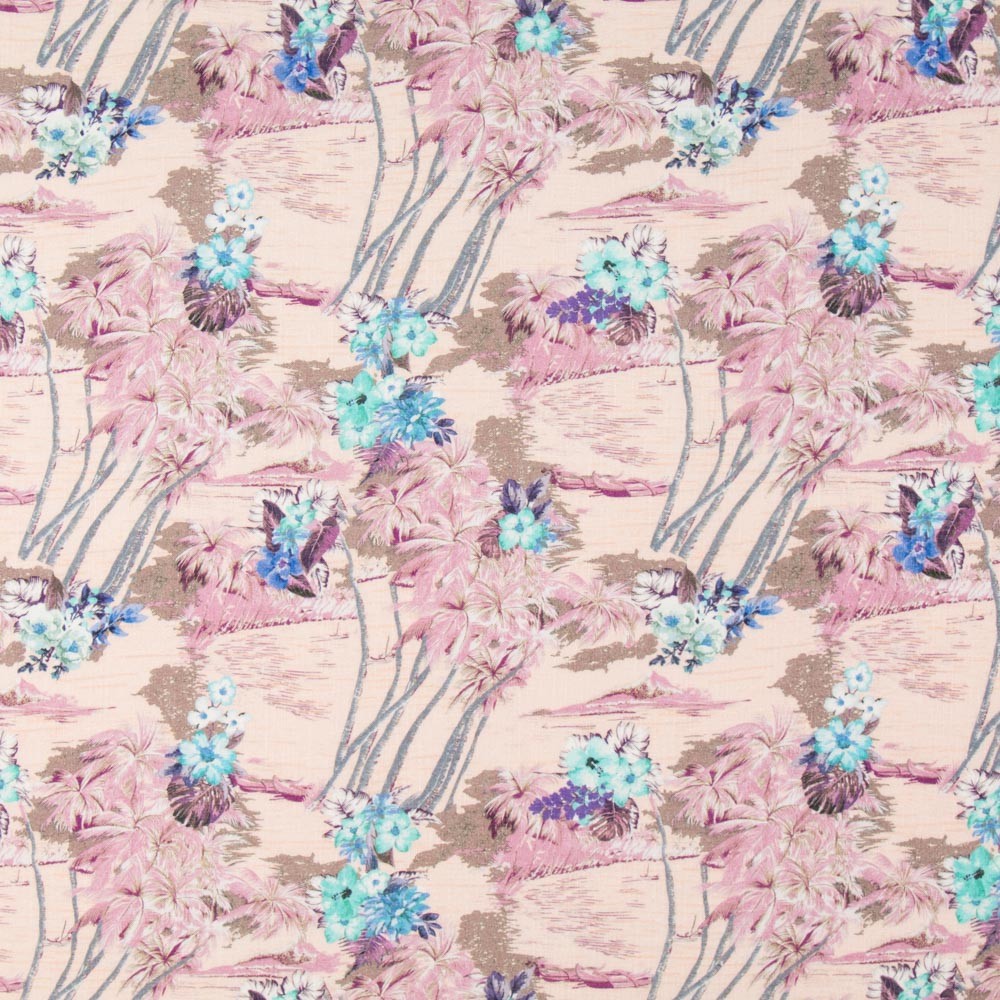 Rústico Algodón Hawai Salmón - Ribes y Casals