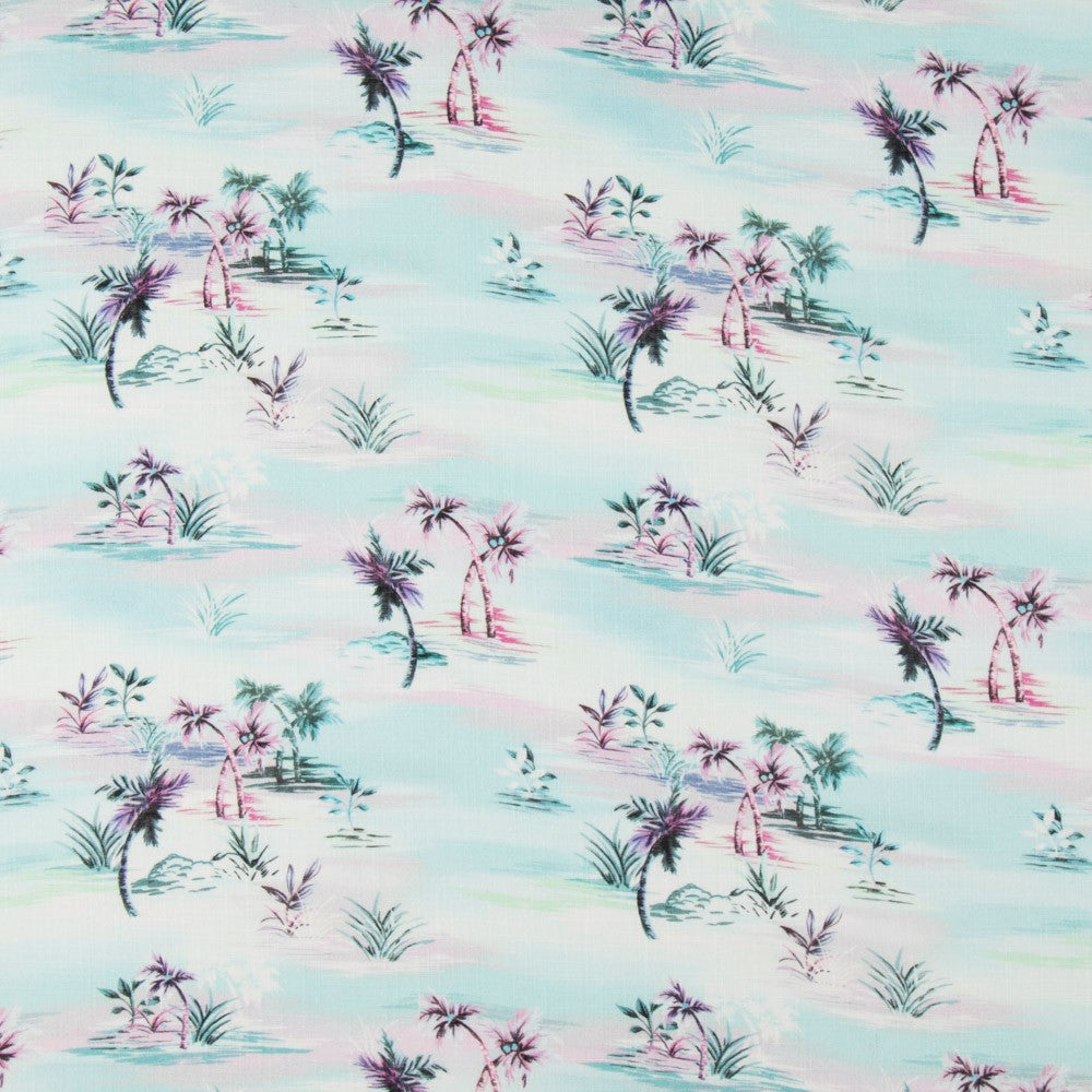 Rústico Algodón Hawai Turquesa - Ribes y Casals