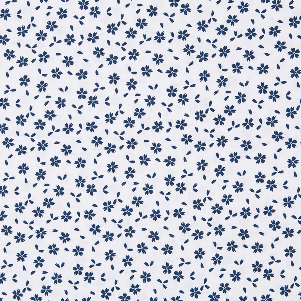 Sábana Estampada Florecita Marino - Ribes y Casals