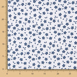 Sábana Estampada Florecita Marino - Ribes y Casals