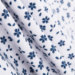 Sábana Estampada Florecita Marino - Ribes y Casals