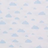 Sábana Estampada Nubes Azul - Ribes y Casals