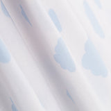 Sábana Estampada Nubes Azul - Ribes y Casals