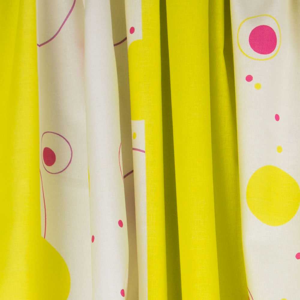 Sábana Algodón Verde Círculos - Ribes y Casals