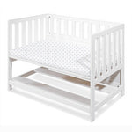 Sábana de Cuna Tolrà Lunar Celeste - Ribes y Casals