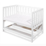 Sábana de Cuna Tolrà Lunar Rosa - Ribes y Casals