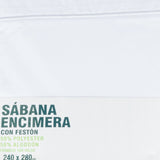Sábana Encimera Festón 240x280cm - Ribes y Casals