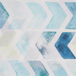 Sábana Estampada zigzag Azul - Ribes y Casals