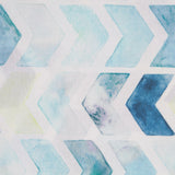 Sábana Estampada zigzag Azul - Ribes y Casals