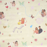 Retal Sábanas Disney Violeta Crudo 180x145cm - Ribes y Casals