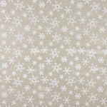 Yute Navidad Estampado Estrellas Blanco - Ribes y Casals