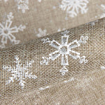 Yute Navidad Estampado Estrellas Blanco - Ribes y Casals