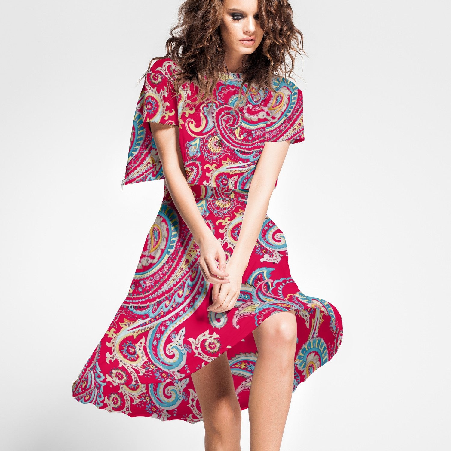 Bielástico Cachemir Roja - Ribes y Casals