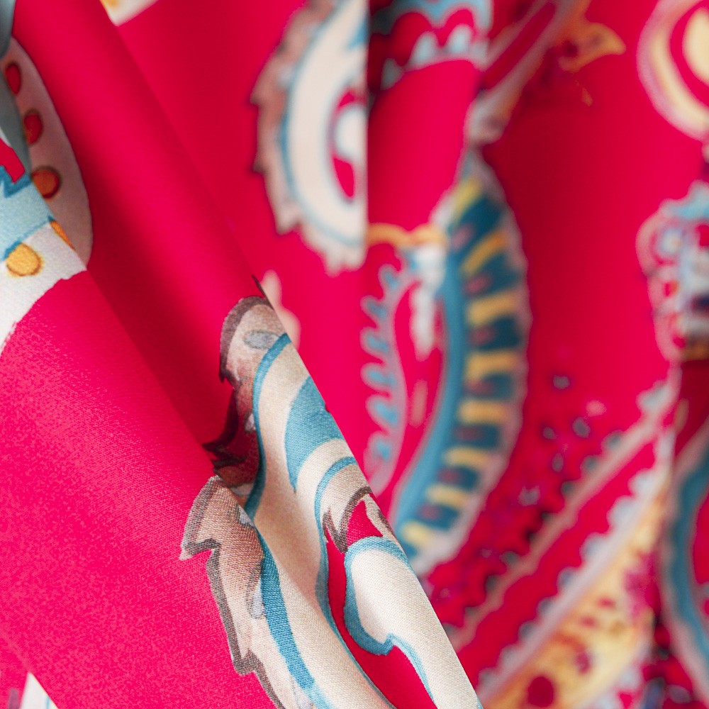 Bielástico Cachemir Roja - Ribes y Casals