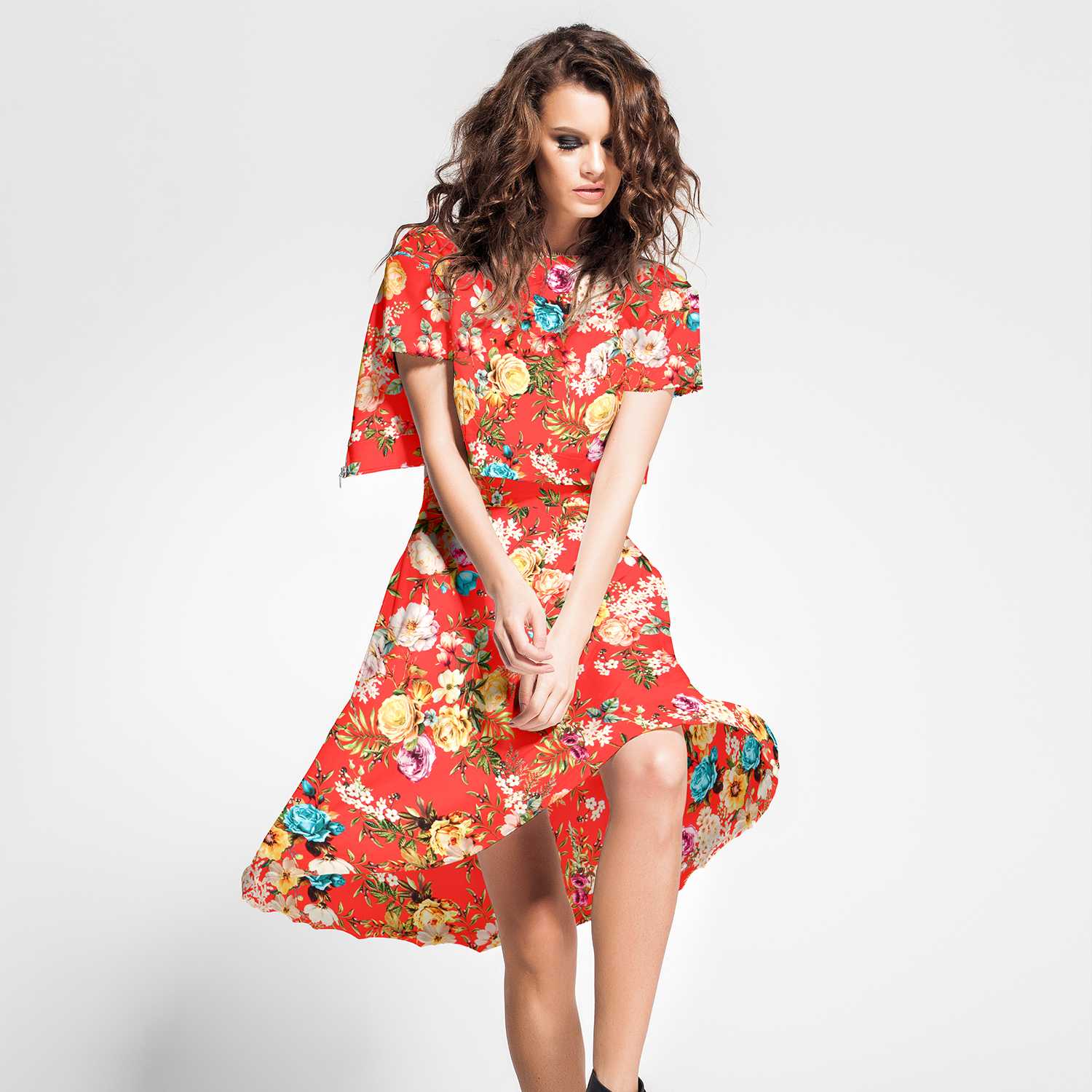 Sarga Bielástica Claveles Roja - Ribes y Casals