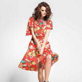 Sarga Bielástica Claveles Roja - Ribes y Casals