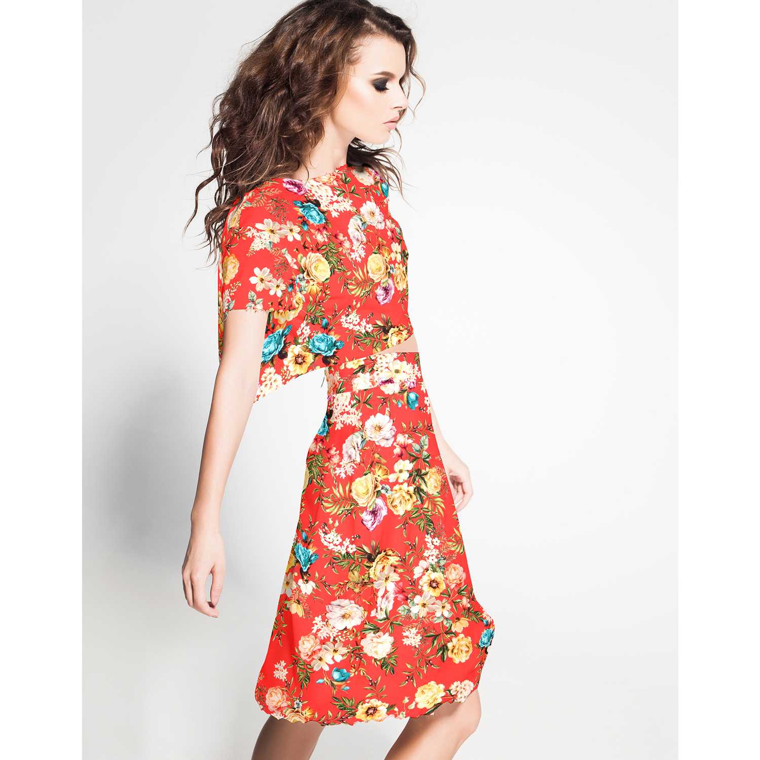 Sarga Bielástica Claveles Roja - Ribes y Casals