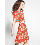 Sarga Bielástica Claveles Roja - Ribes y Casals