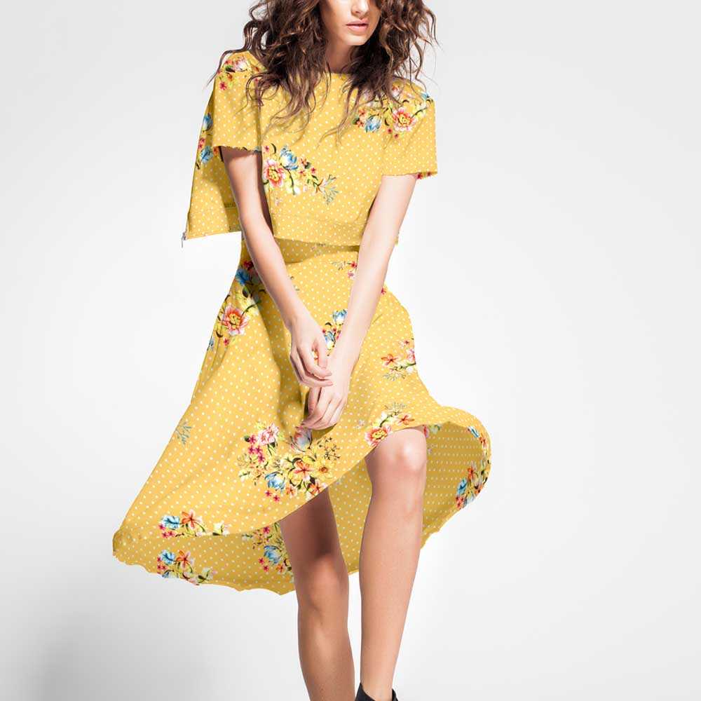 Sarga Bielástica Floral Albero - Ribes y Casals