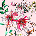 Sarga Bielástica Hibiscus Rosa - Ribes y Casals