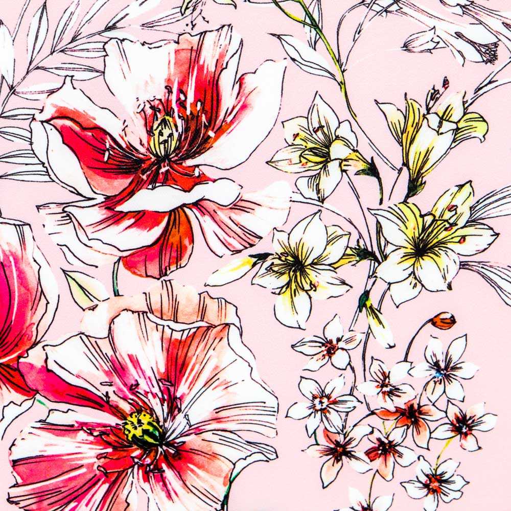 Sarga Bielástica Hibiscus Rosa - Ribes y Casals