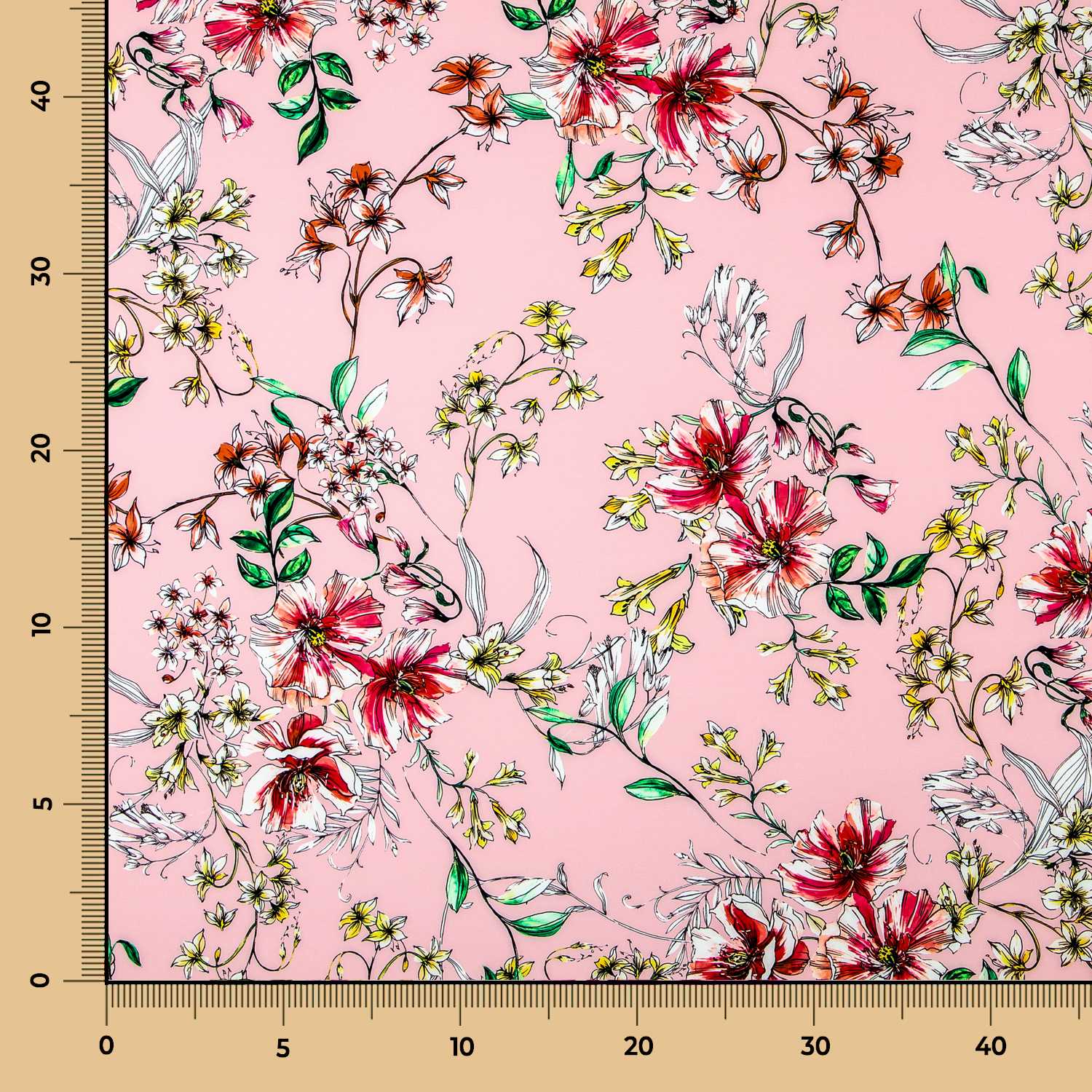 Sarga Bielástica Hibiscus Rosa - Ribes y Casals