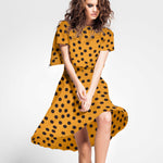 Sarga Bielástica Lunares Doré 25mm - Ribes y Casals