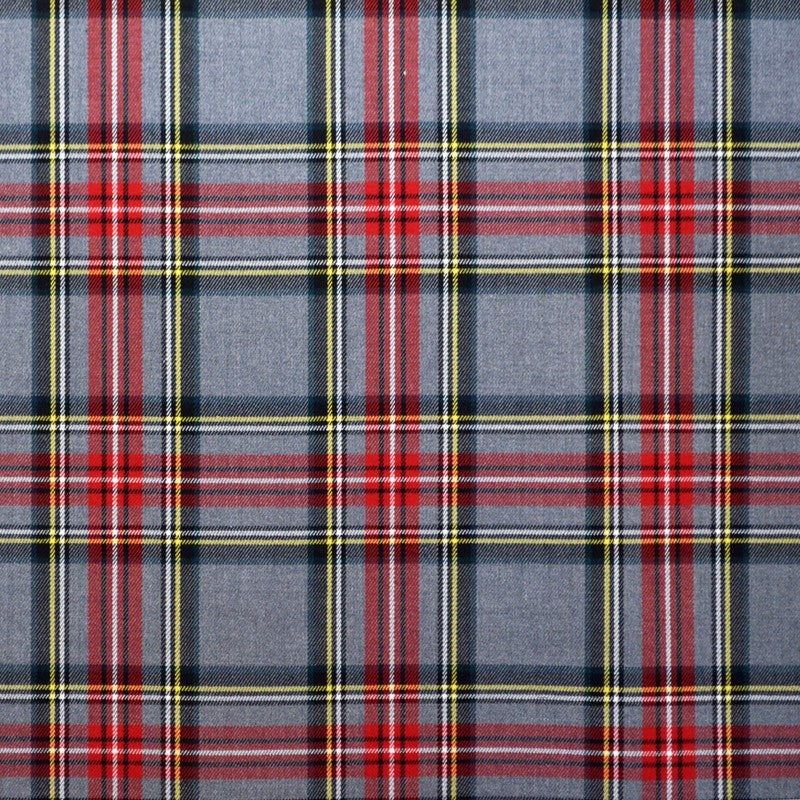 Retal Sarga Cuadro Escocés Gris 90x145 cm - Ribes y Casals