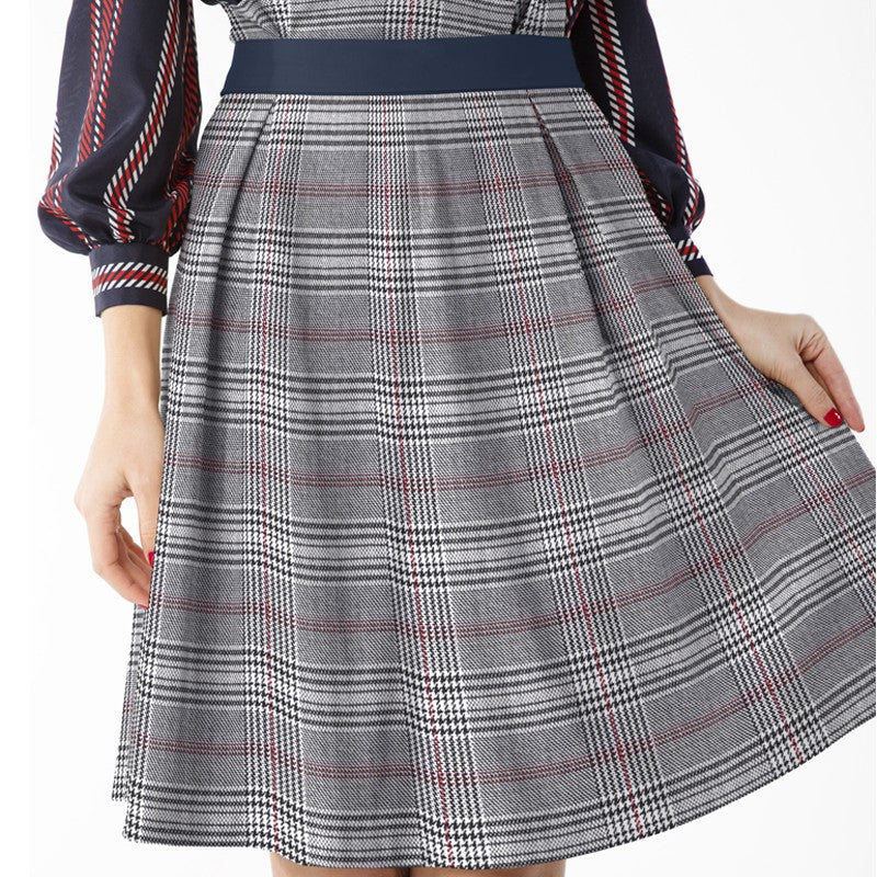 Sarga Cuadro Gales Roja - Ribes y Casals