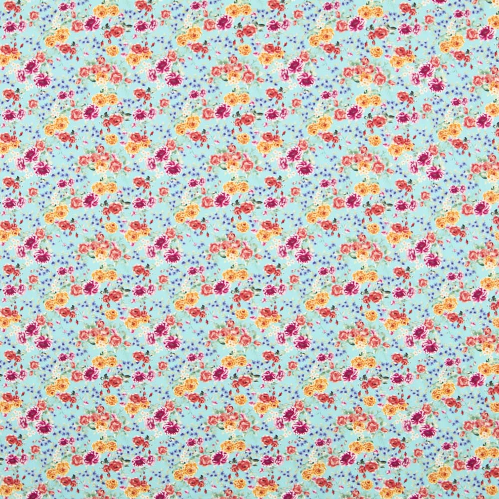 Sarga Elástica Flamenca Ramillete Agua - Ribes y Casals