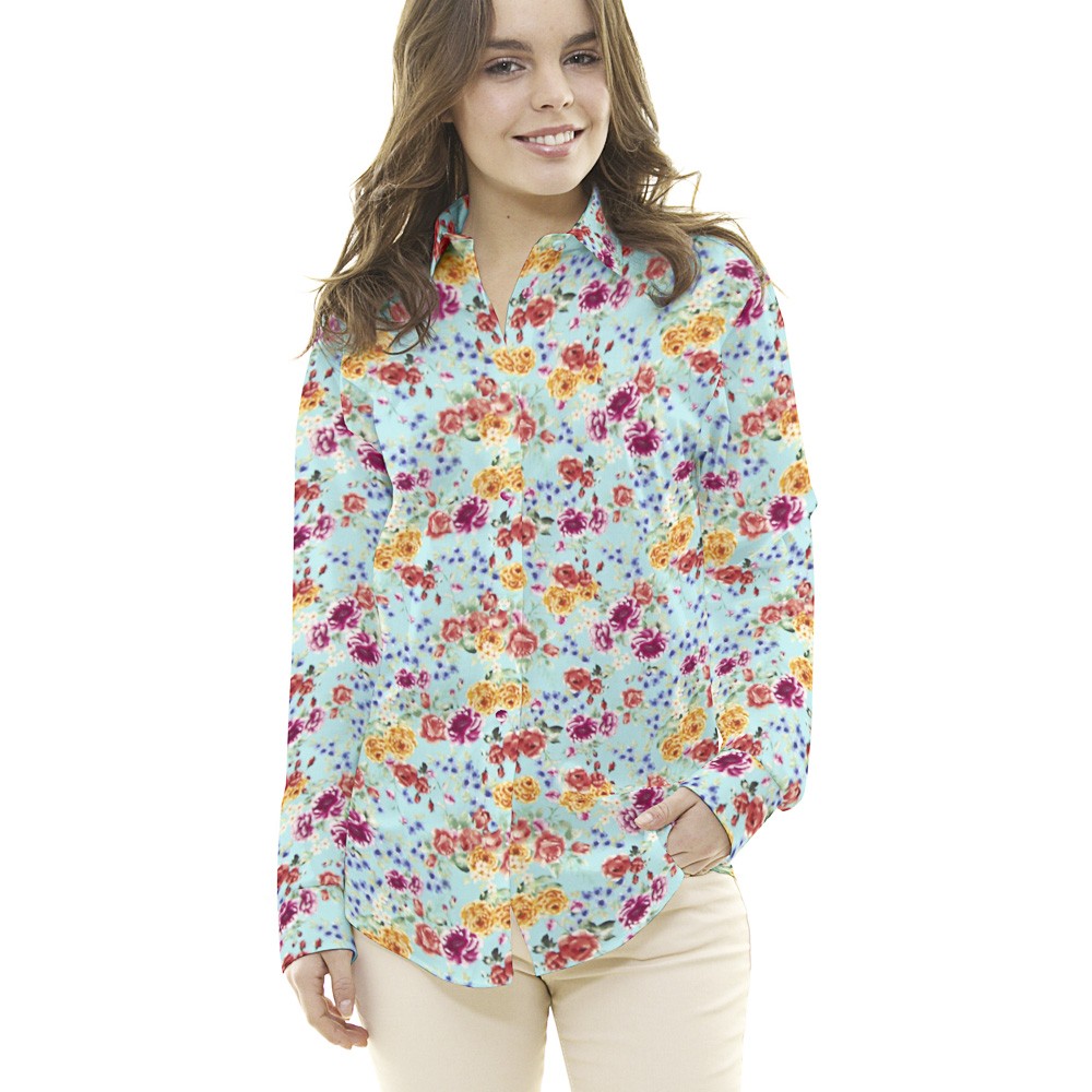 Sarga Elástica Flamenca Ramillete Agua - Ribes y Casals