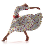 Sarga Elástica Flamenca Ramillete Cruda - Ribes y Casals