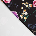 Sarga Elástica Flor Manila Negra - Ribes y Casals