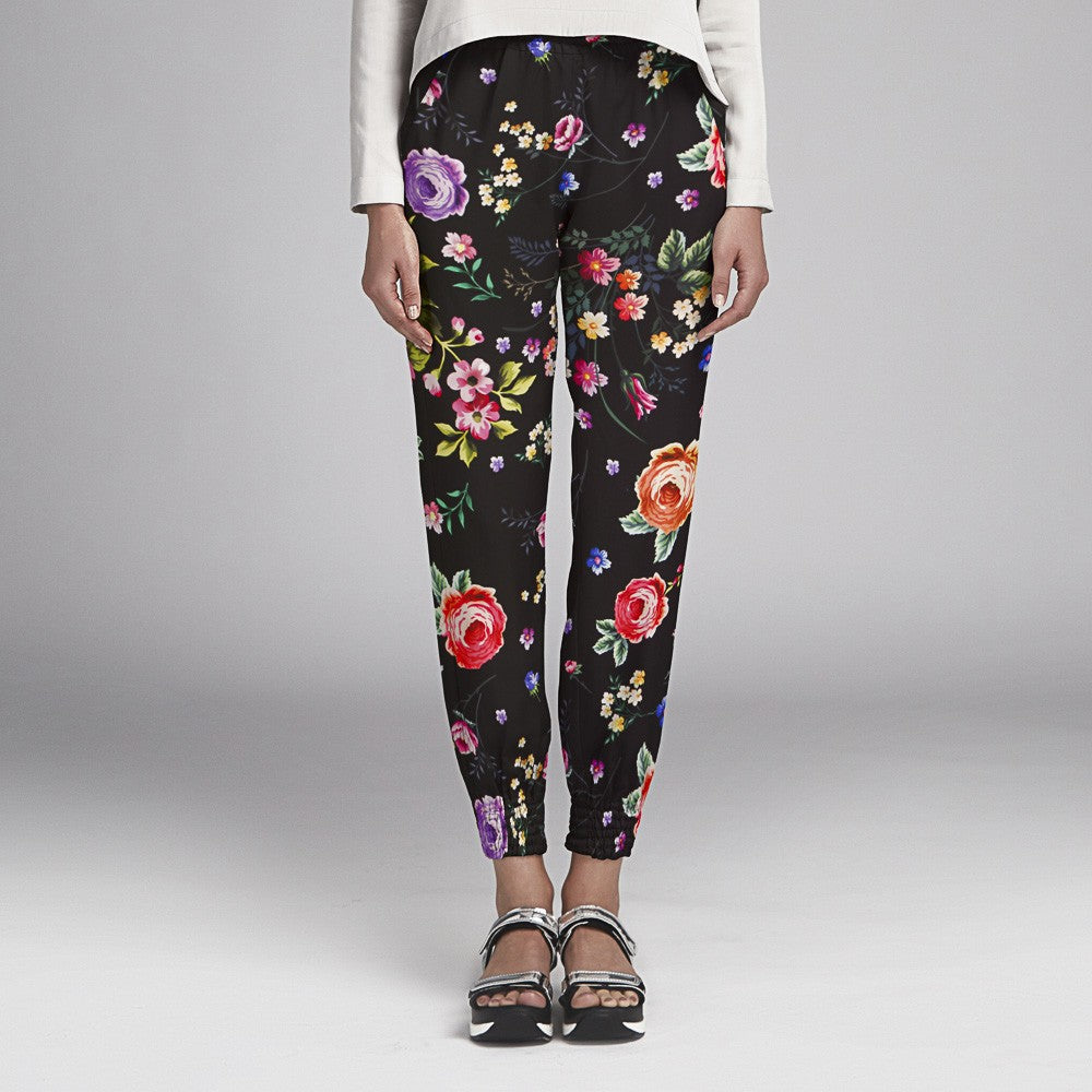 Sarga Elástica Flor Manila Negra - Ribes y Casals