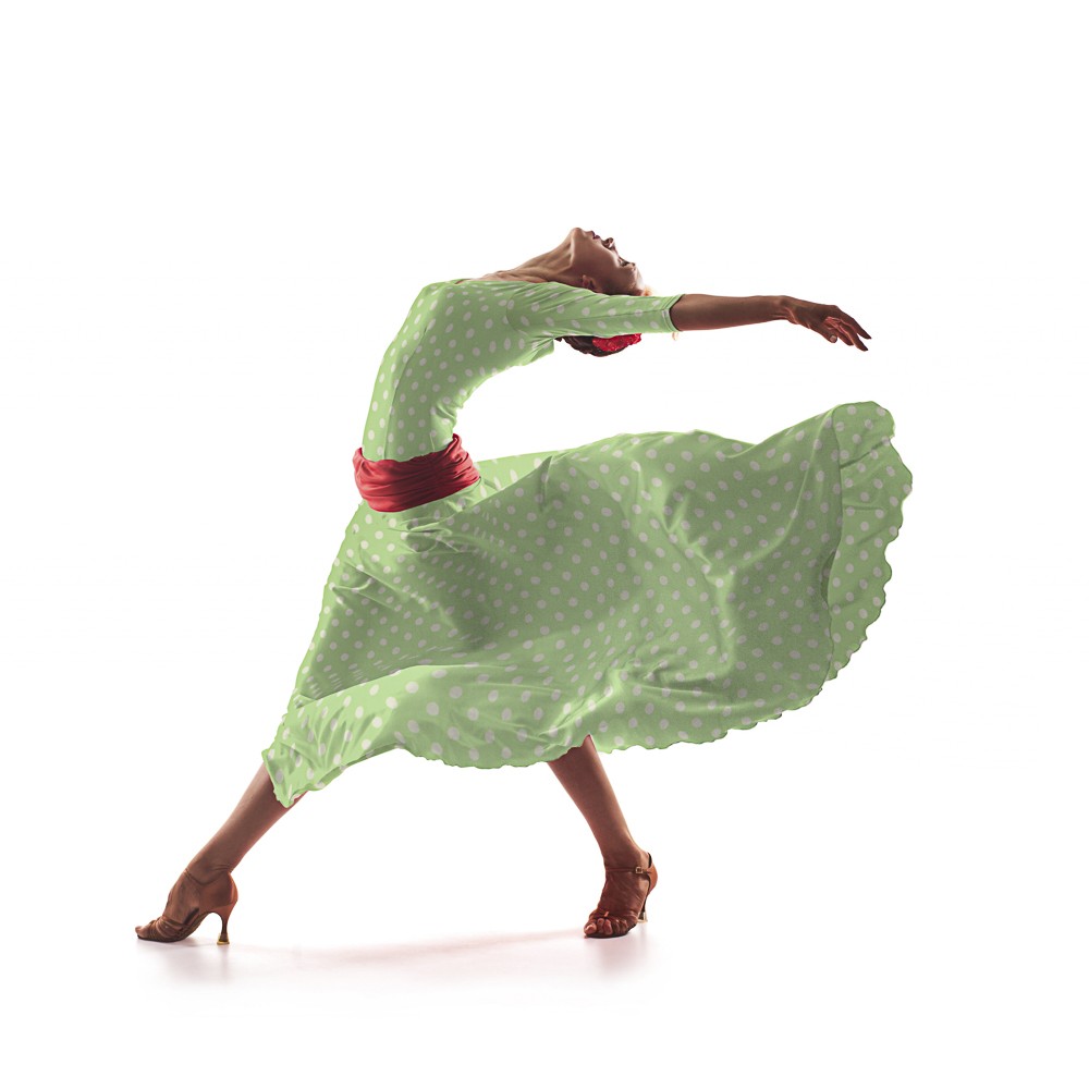 Sarga Elástica Lunar Menta - Ribes y Casals