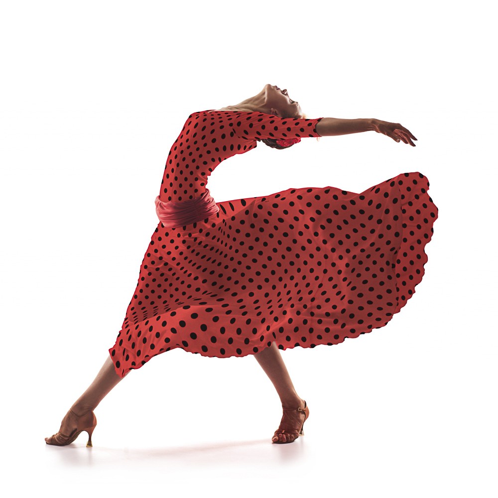 Sarga Elástica Lunar Negro Coral - Ribes y Casals