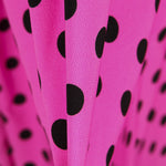 Sarga Elástica Lunar Negro Fucsia - Ribes y Casals