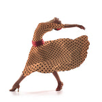 Sarga Elástica Lunar Negro Mandarina - Ribes y Casals