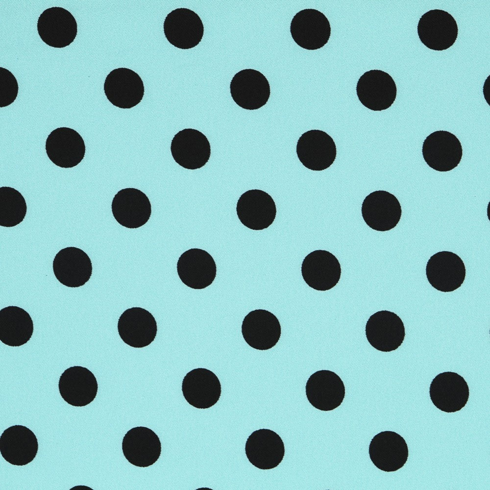 Sarga Elástica Lunar Negro Turquesa - Ribes y Casals