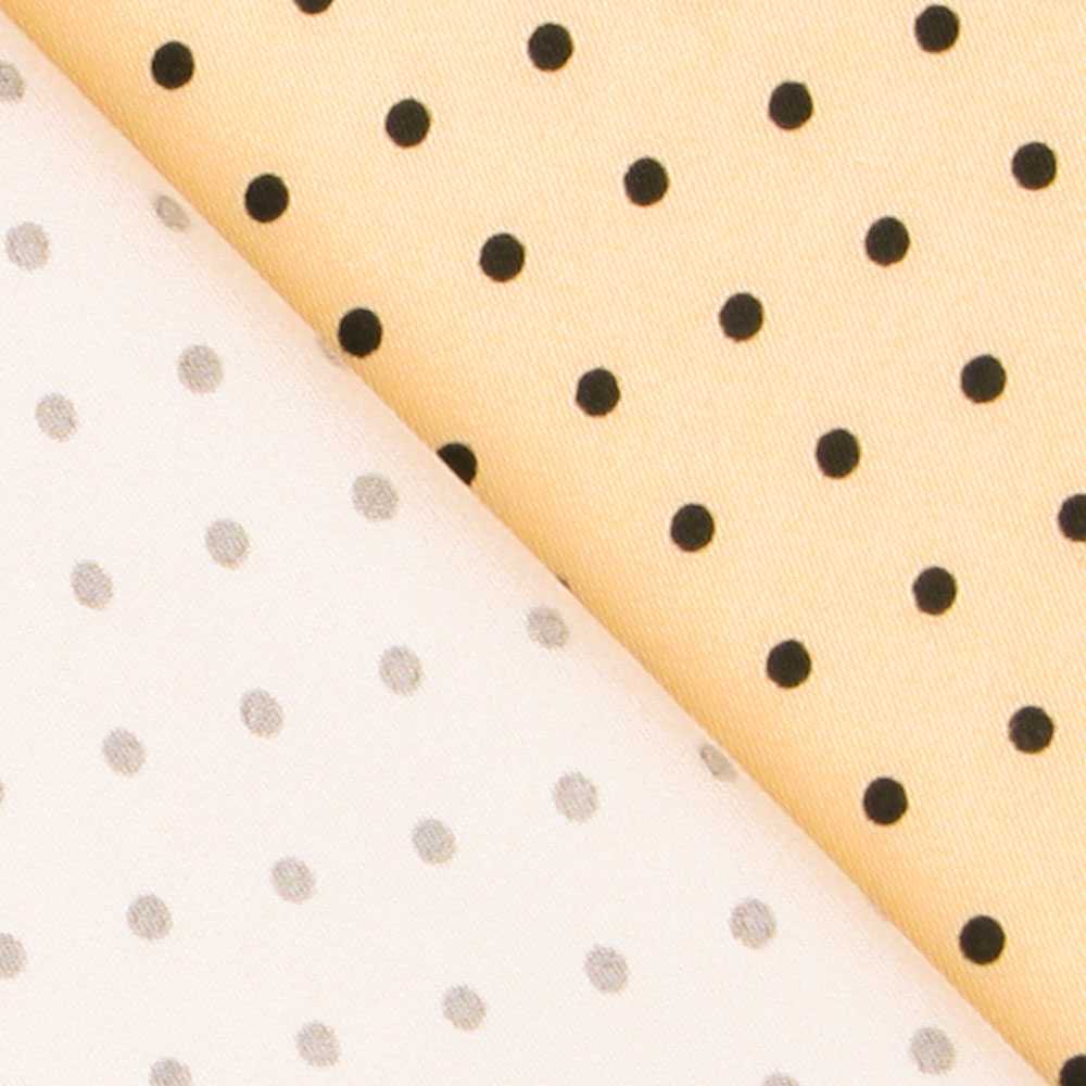 Sarga Stretch Lunares Beige 4mm - Ribes y Casals