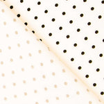 Sarga Stretch Lunares Blanca 4mm - Ribes y Casals