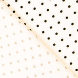 Sarga Stretch Lunares Blanca 4mm - Ribes y Casals