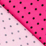 Sarga Stretch Lunares Fucsia 4mm - Ribes y Casals