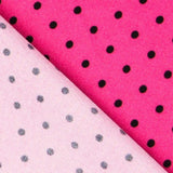 Sarga Stretch Lunares Fucsia 4mm - Ribes y Casals