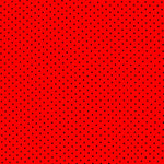 Sarga Stretch Lunares Rojo 4mm - Ribes y Casals